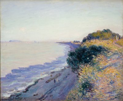 Canal de Bristol, atardecer, 1897 de Alfred Sisley